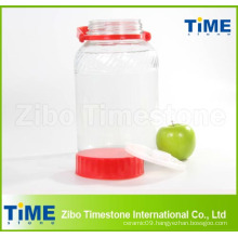Hot Sale Glass Jar with Plastic Lid